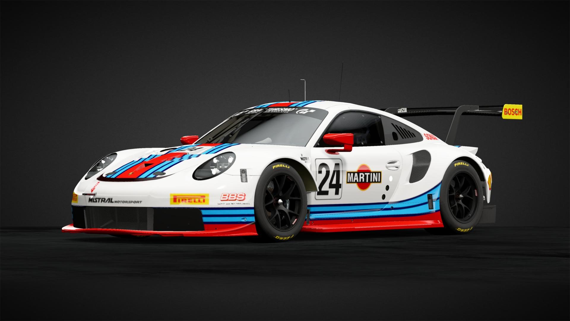 Martini Racing Porsche 911 RSR White