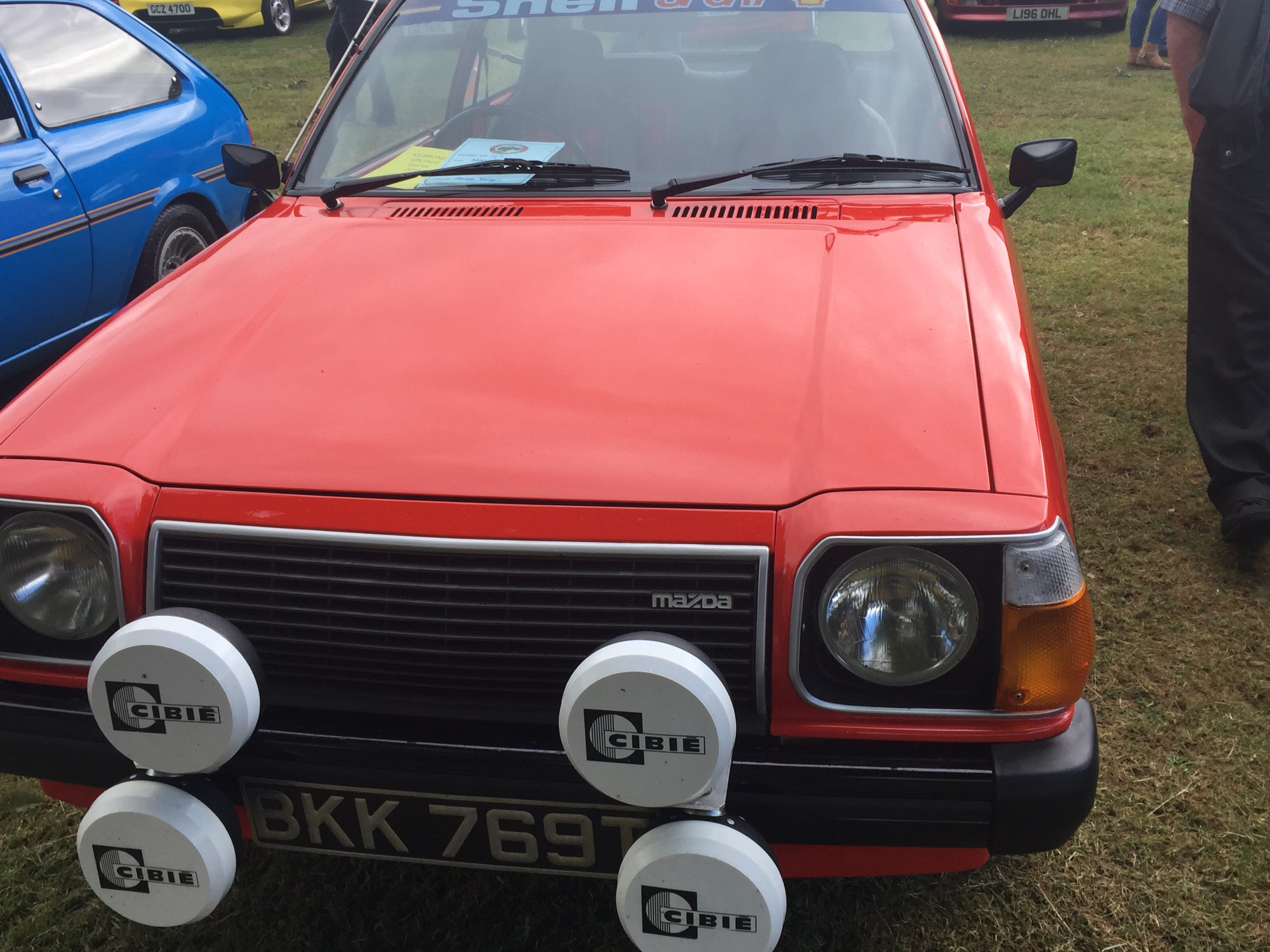 Mazda 323F Red