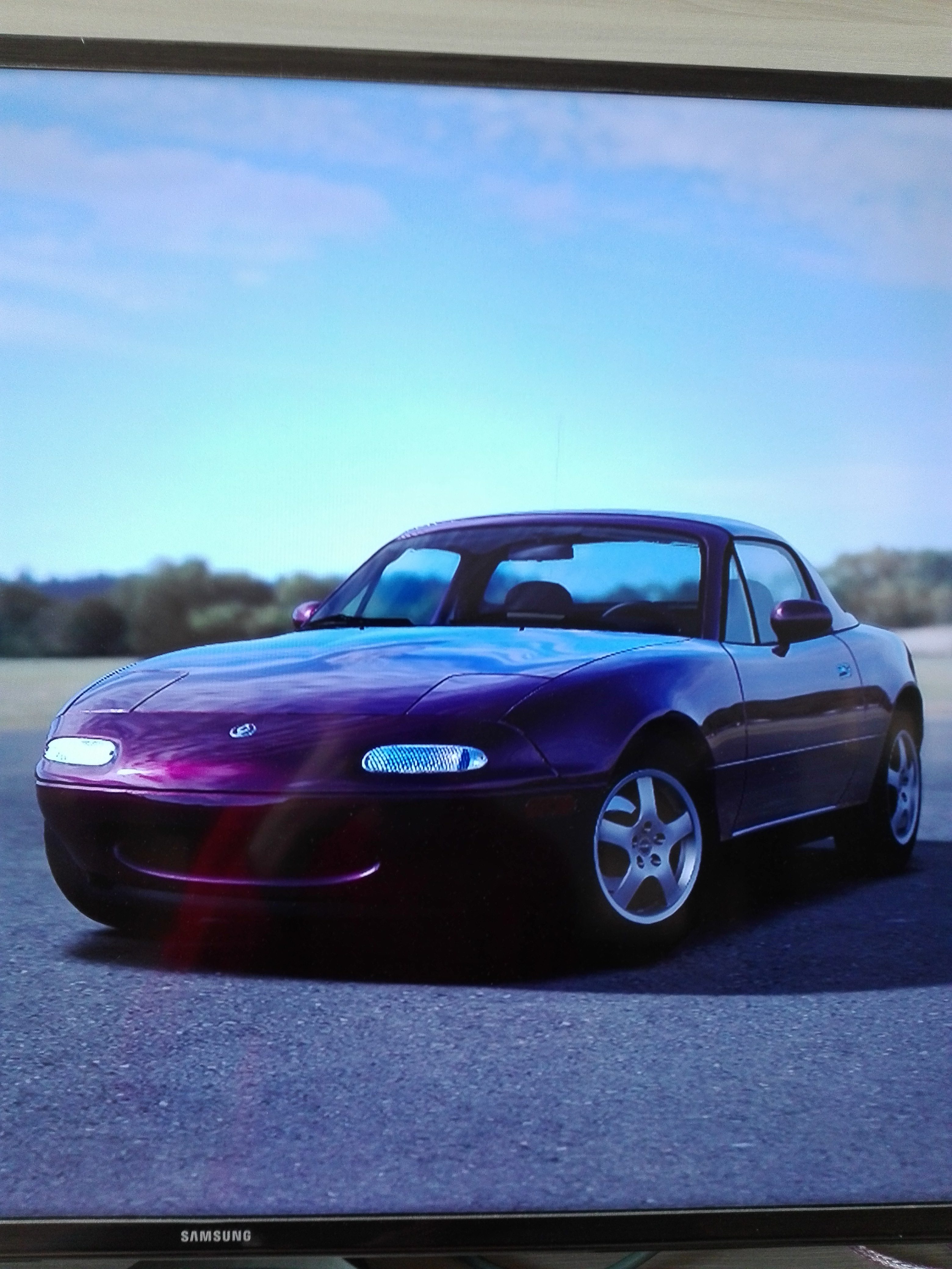 Mazda Eunos Roadster '94 Mica Merlot