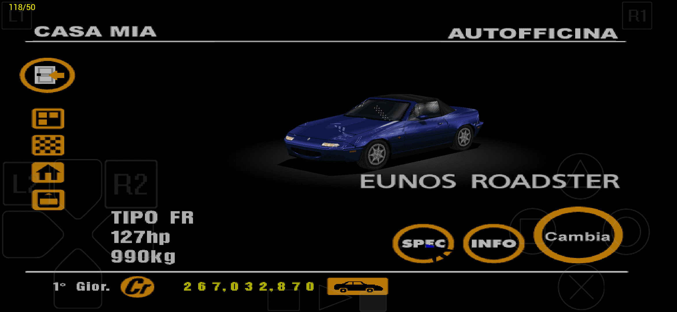 Mazda Eunos Roadster Arcade Blue 3