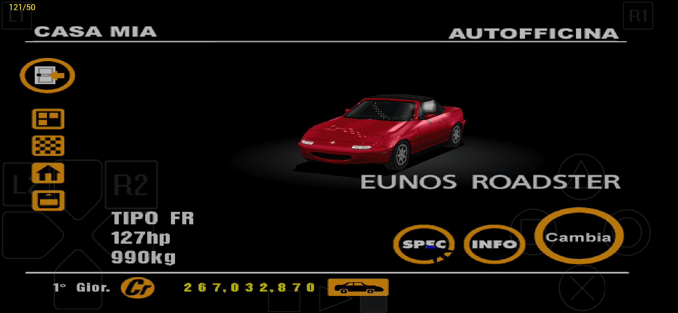 Mazda Eunos Roadster Arcade Red