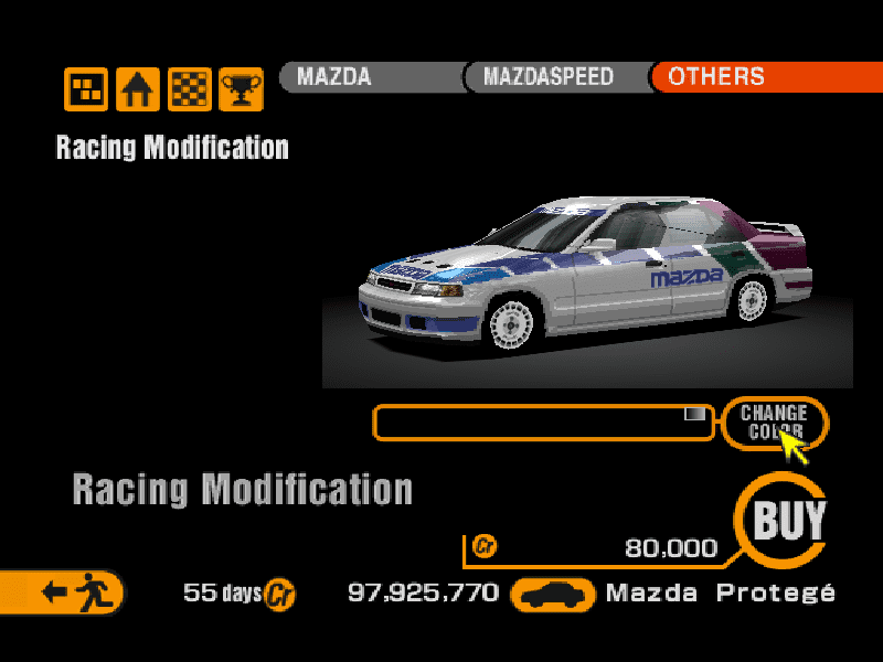 Mazda Protoge 4Door Sedan (J) '89