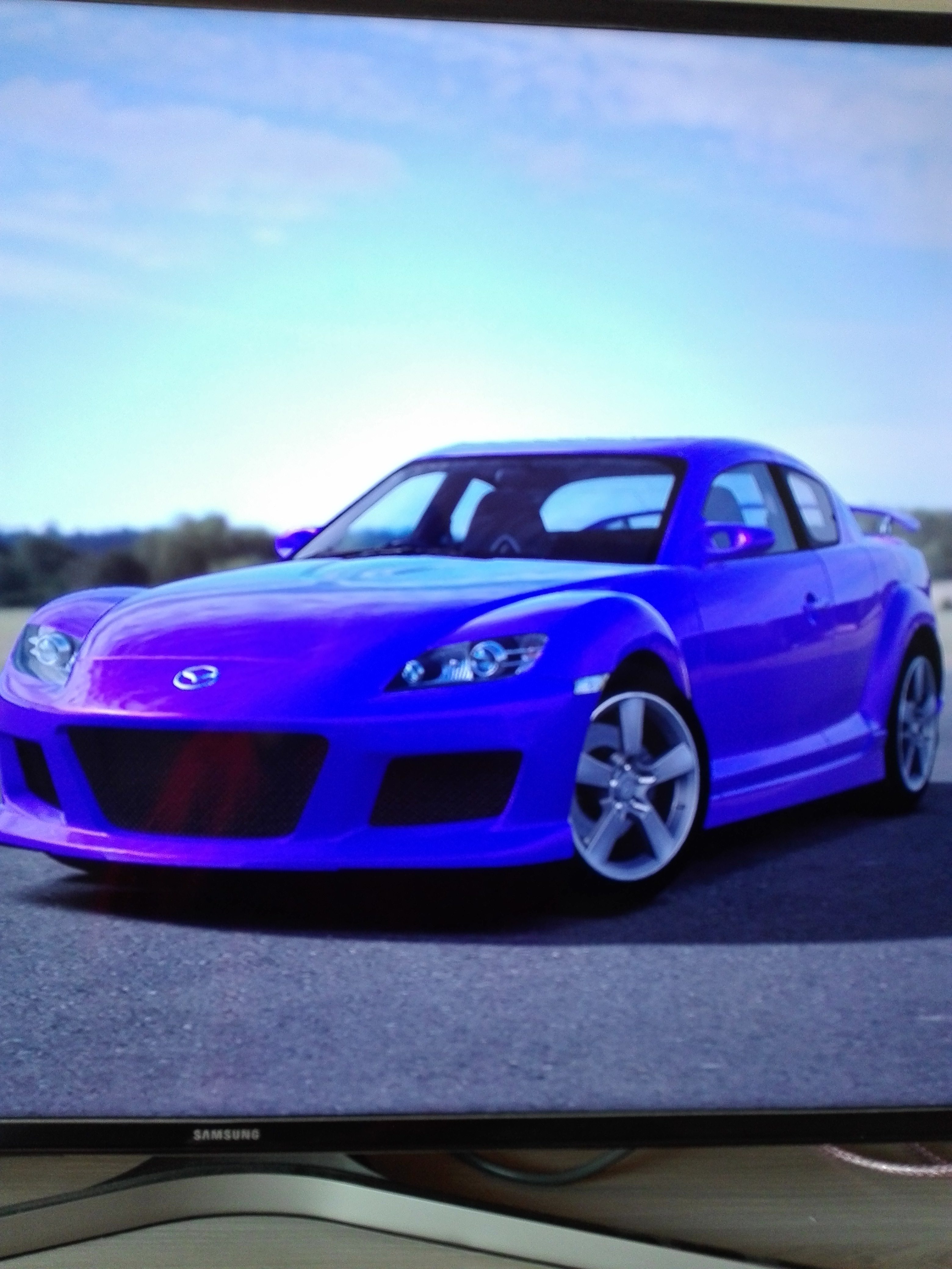 Mazda RX-8 EVOLV Purple