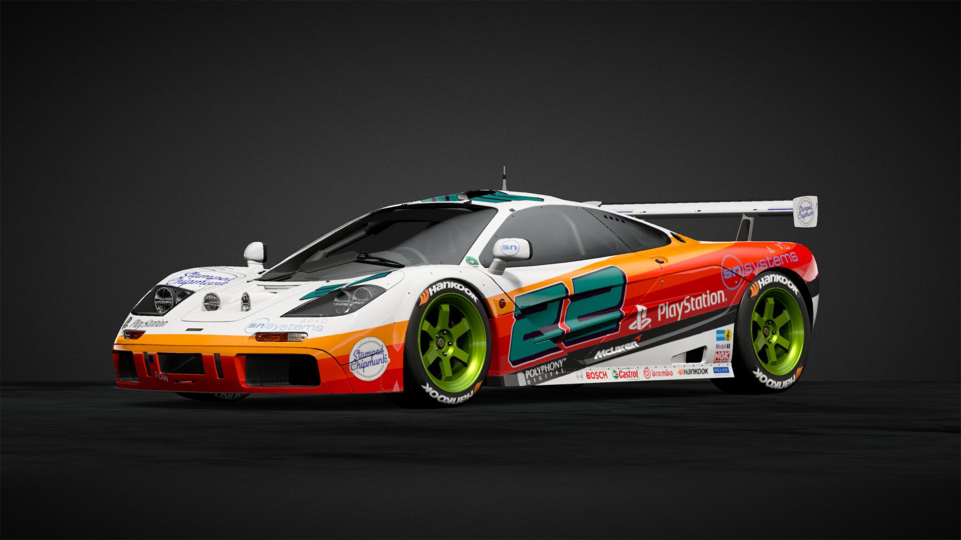 McLaren F1 GT - fictitious personal livery
