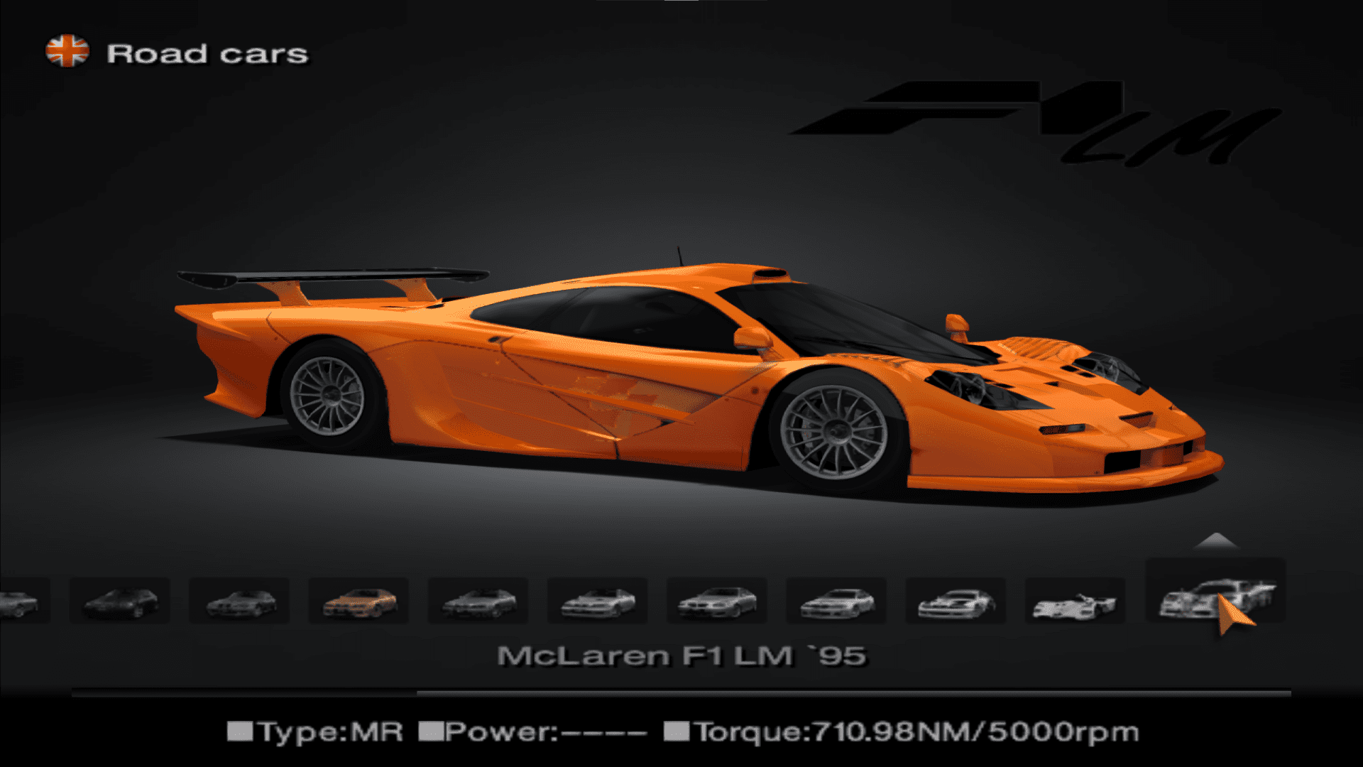 McLaren F1 LM '95 Menu.png