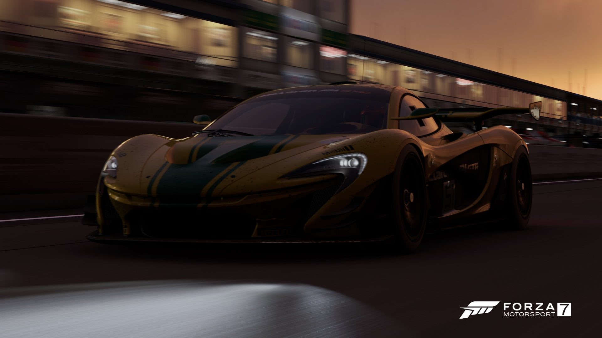McLaren P1 Sebring Sunset