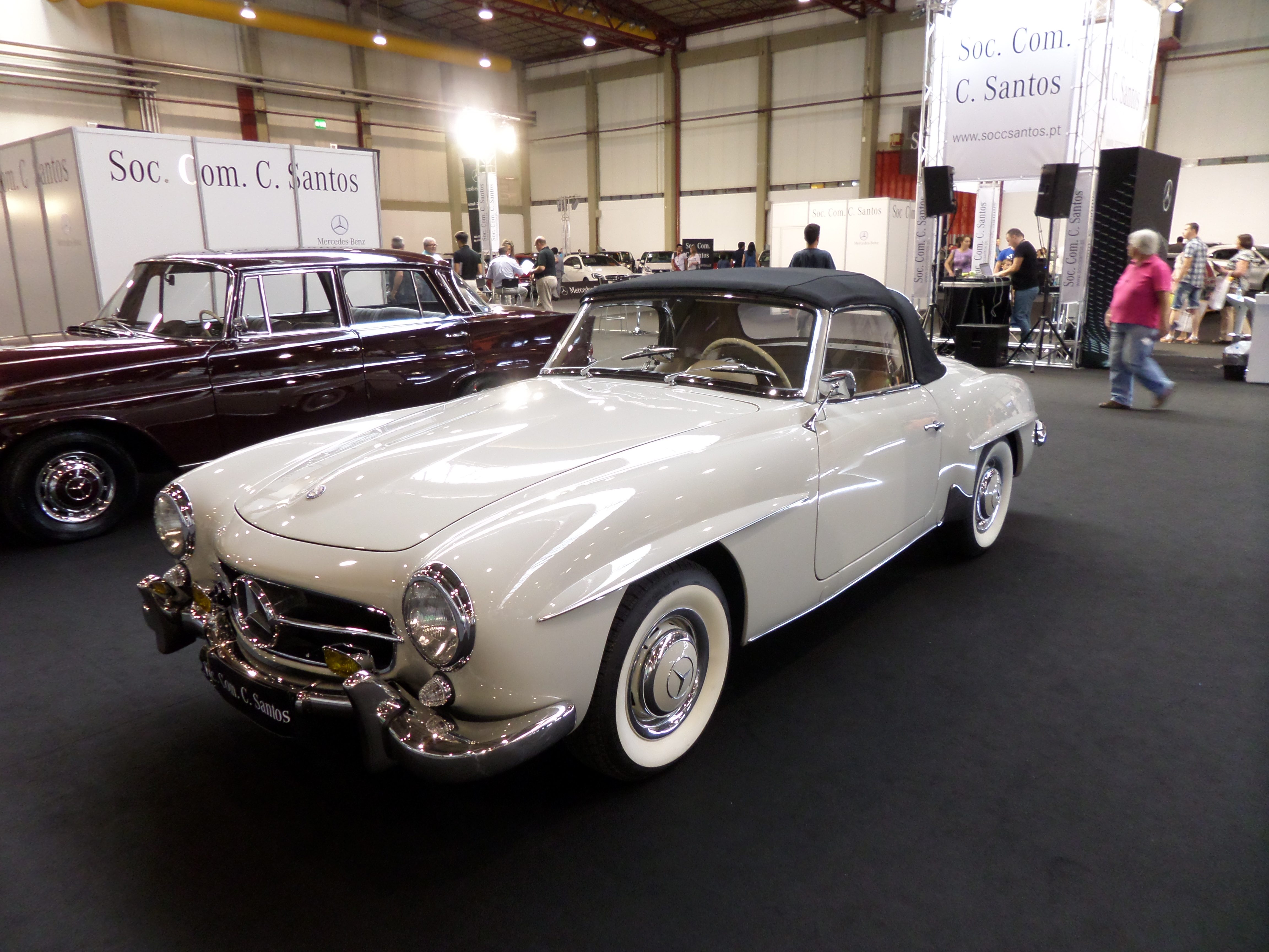 Mercedes 190 Convertible: Nice classic body, bud.