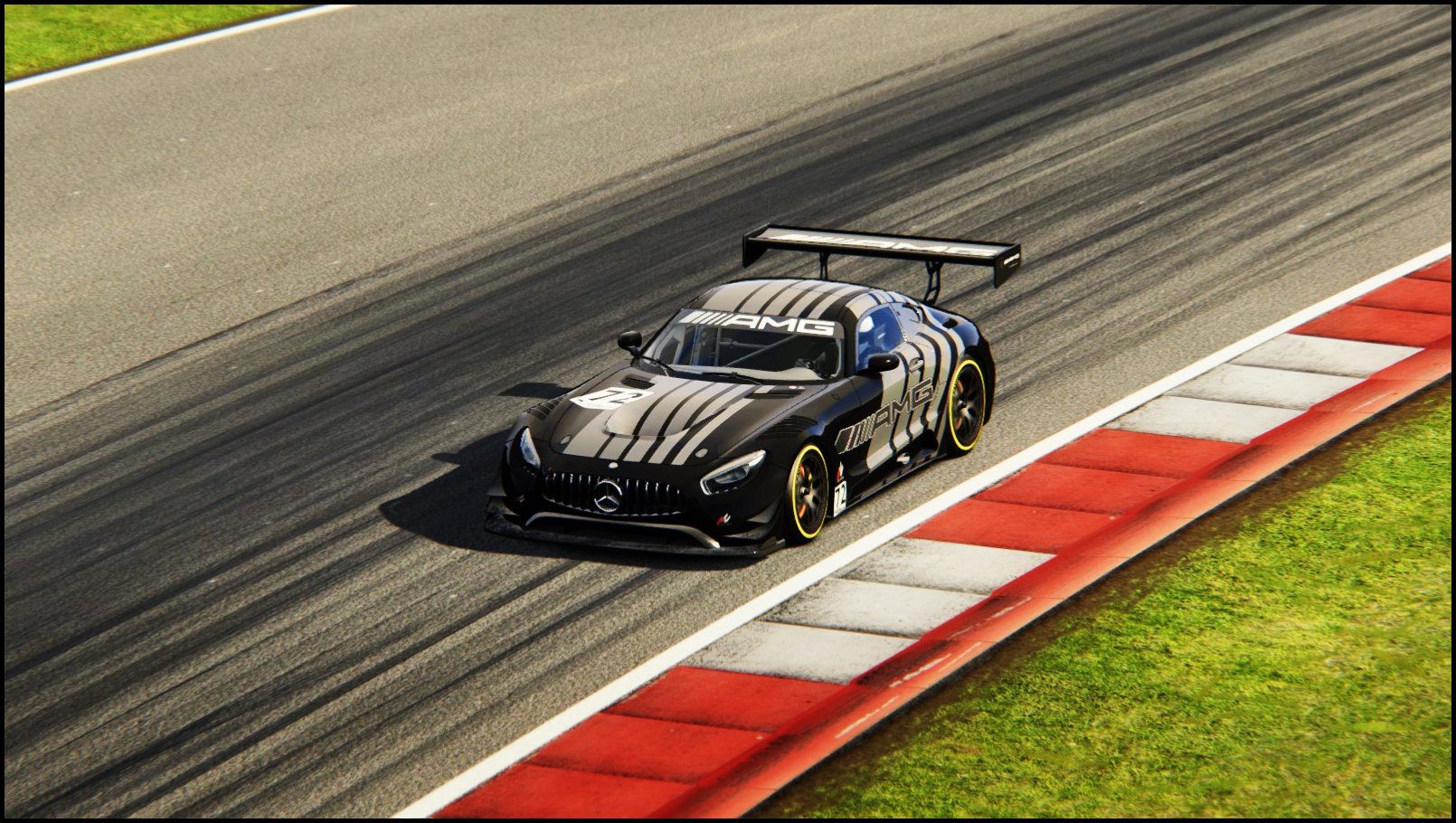 Mercedes AMG GT3 - Silverstone National