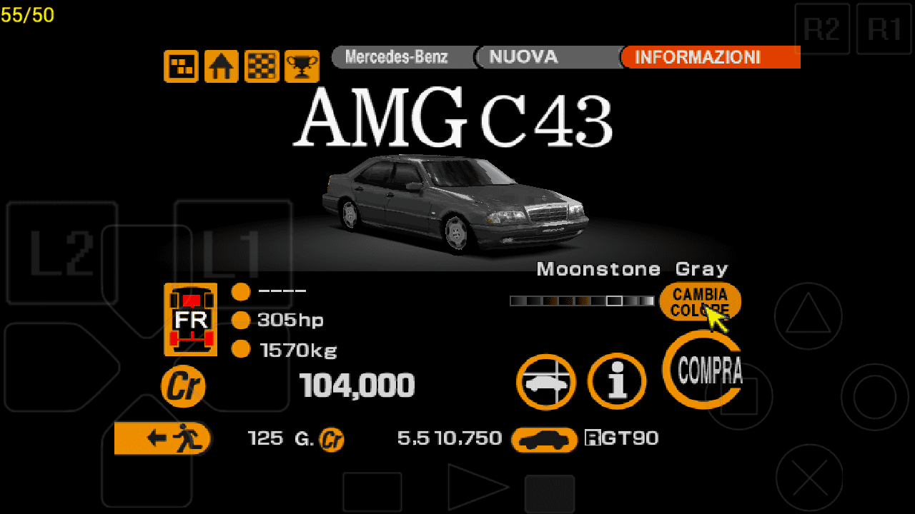 Mercedes-Benz AMG C43 Dark Gray