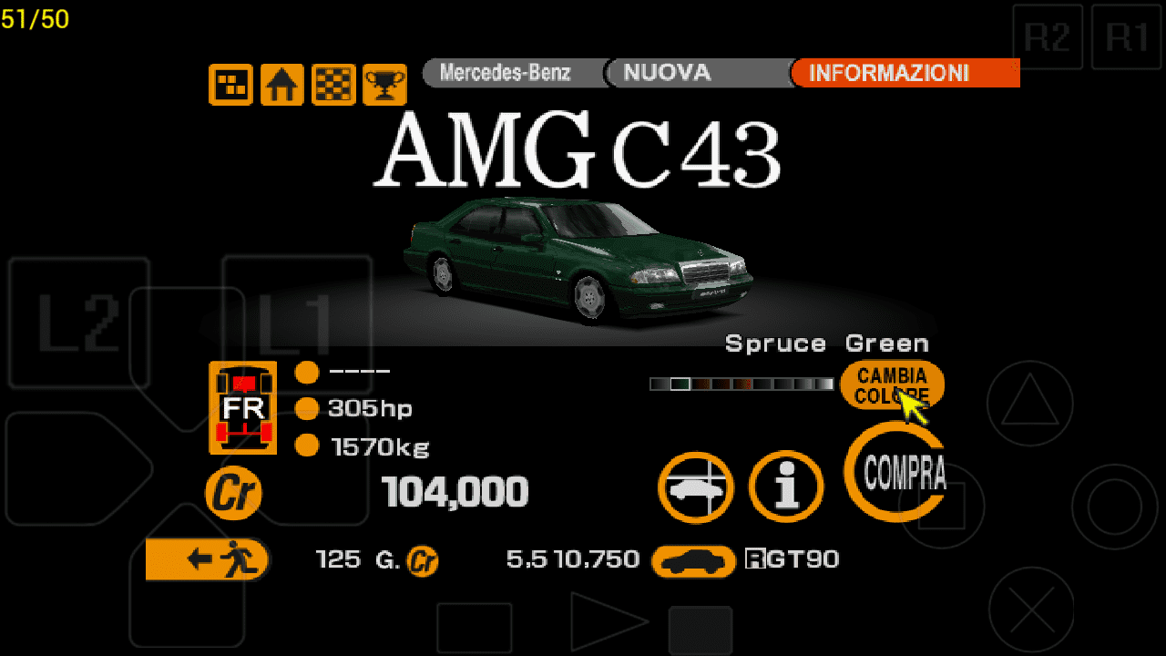 Mercedes-Benz AMG C43 Dark Green