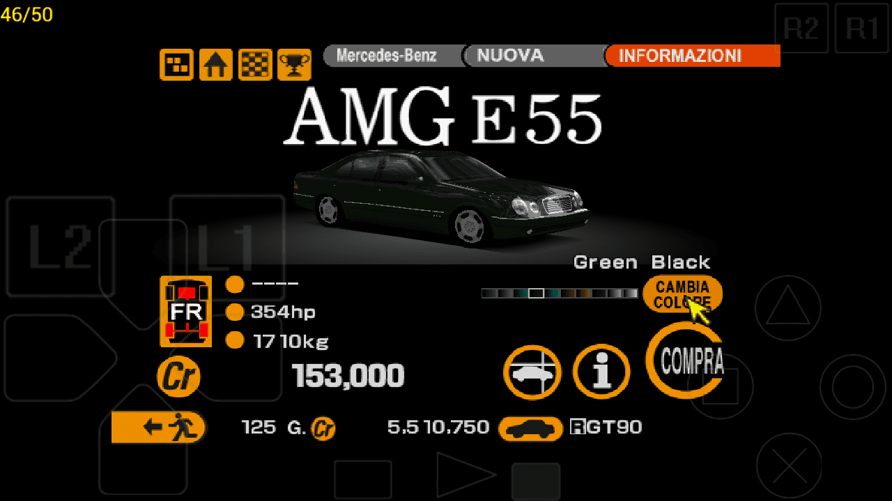 Mercedes-Benz AMG E55 Dark Green
