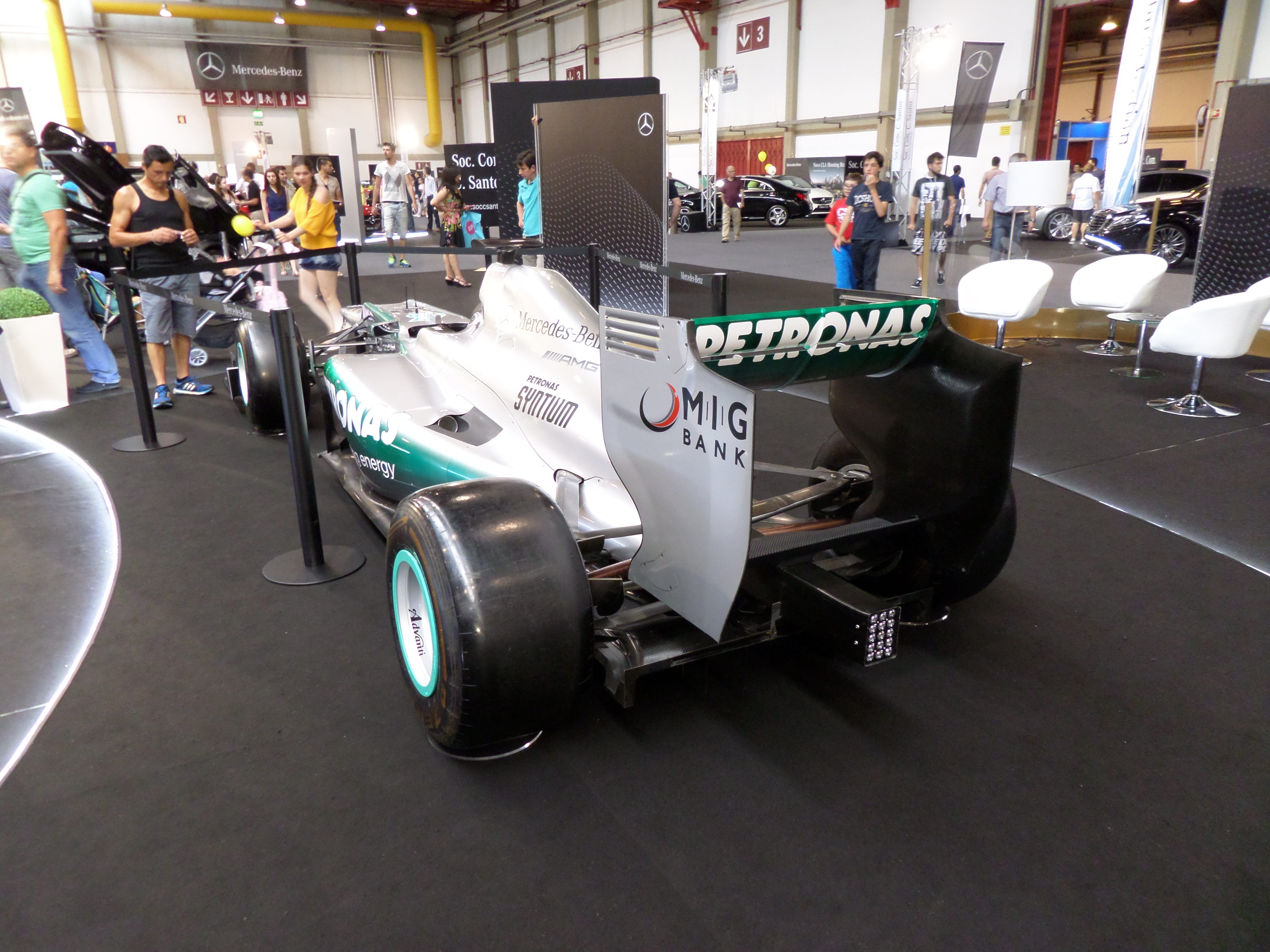 Mercedes F1: Seriously? They brought one of these!?