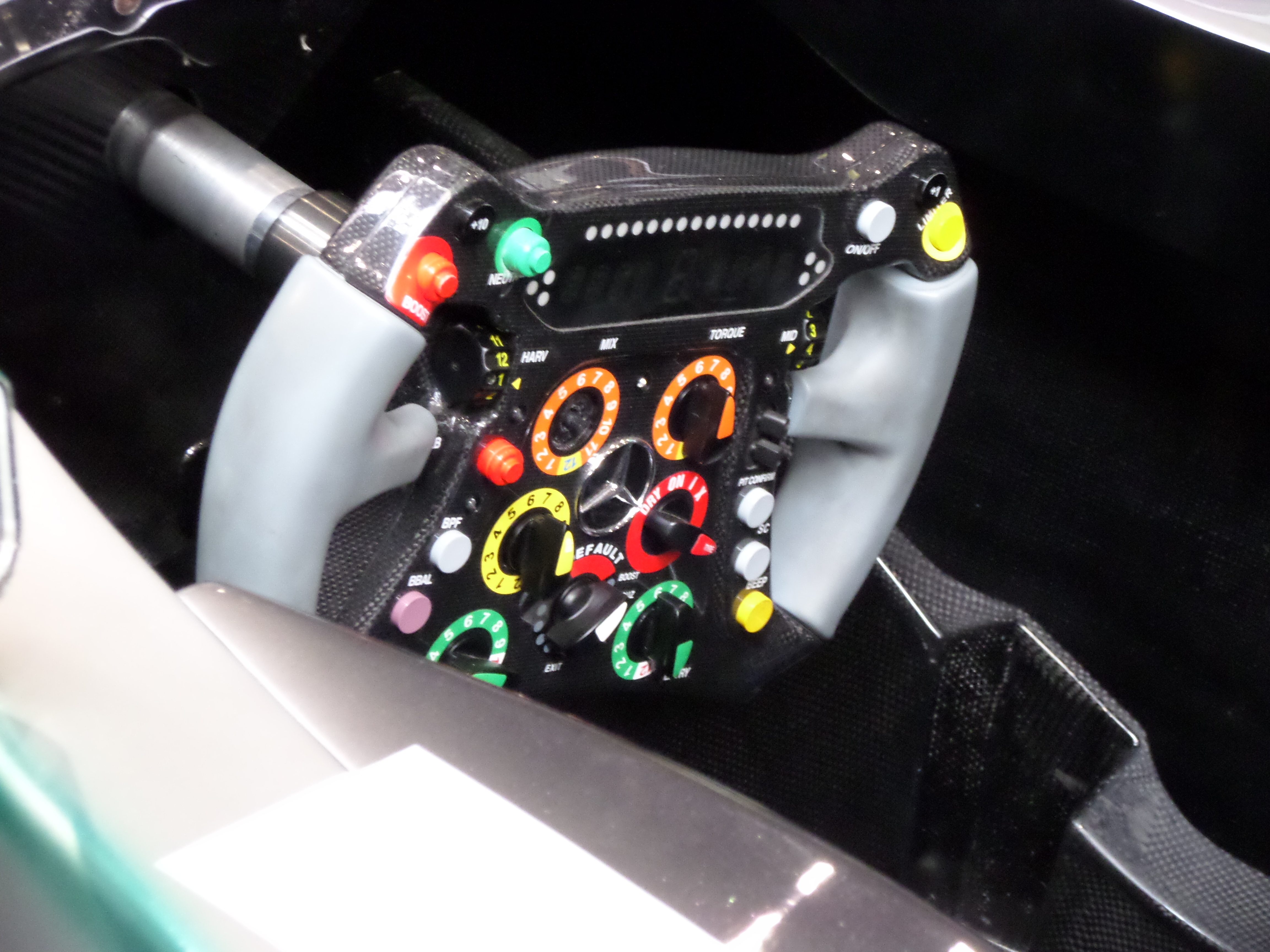 Mercedes F1: The F1 wheel for newbies.