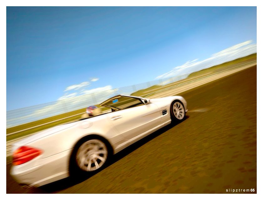 Mercedes SL55 @ Motegi 02