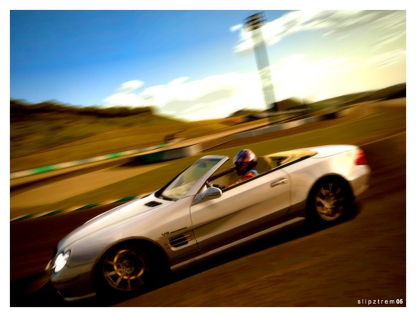 Mercedes SL55 @ Motegi 05