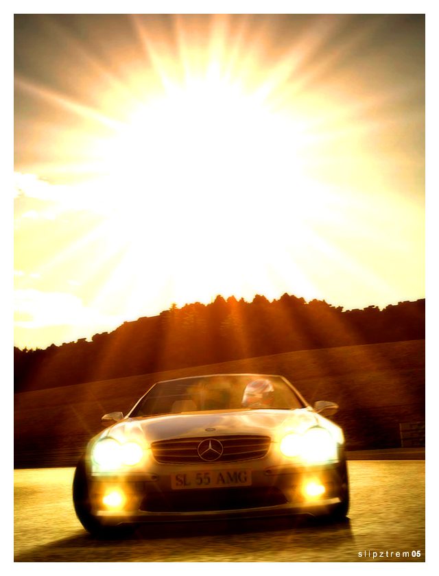 Mercedes SL55 @ Motegi 08