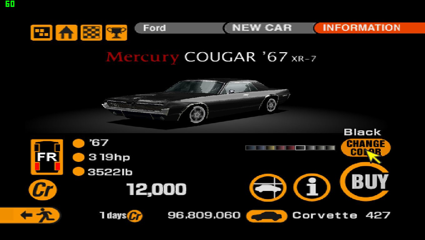 Mercury Cougar XR-7 '67