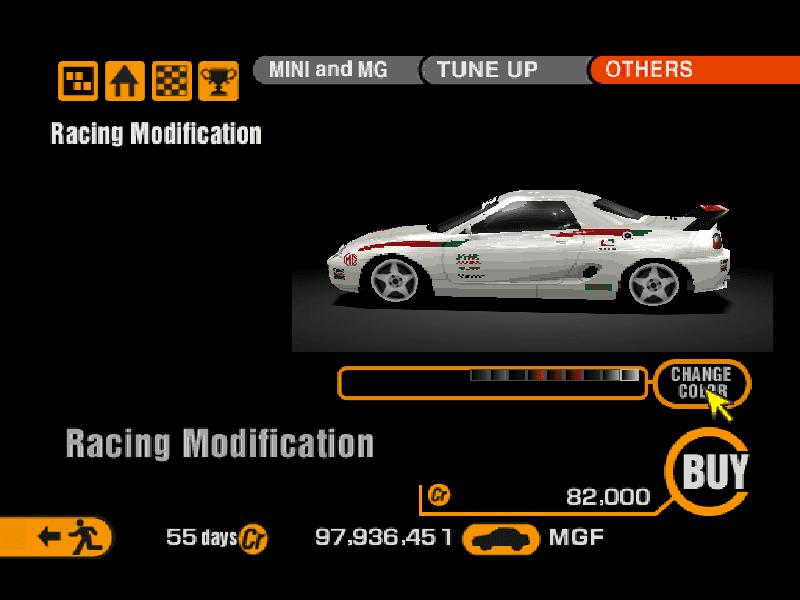 MG MGF 1.8i VVC