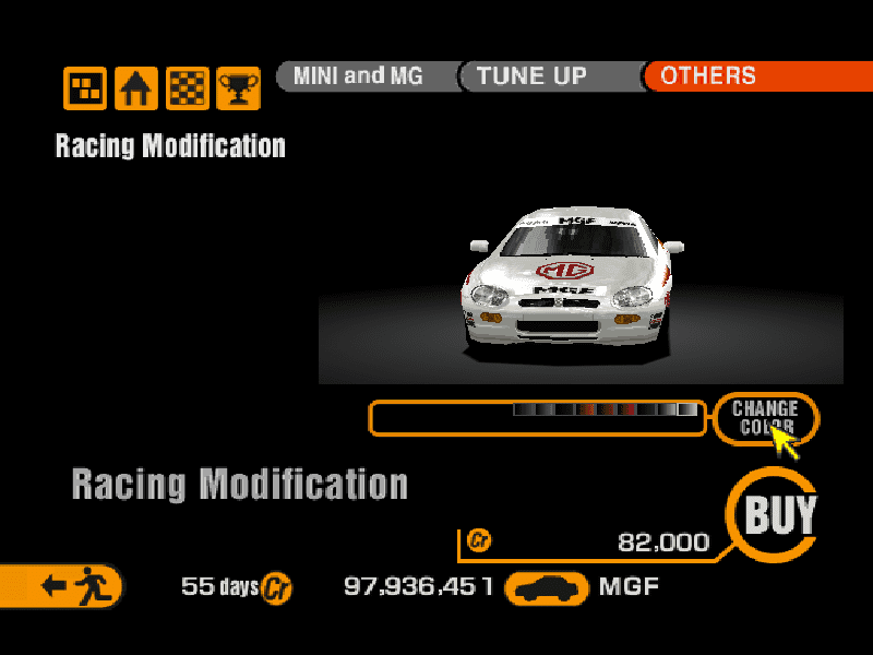 MG MGF 1.8i VVC