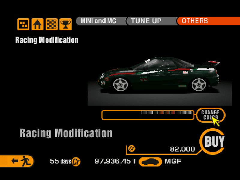 MG MGF 1.8i VVC