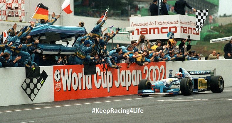 Michael Schumacher Wins The 1995 Japanese GP