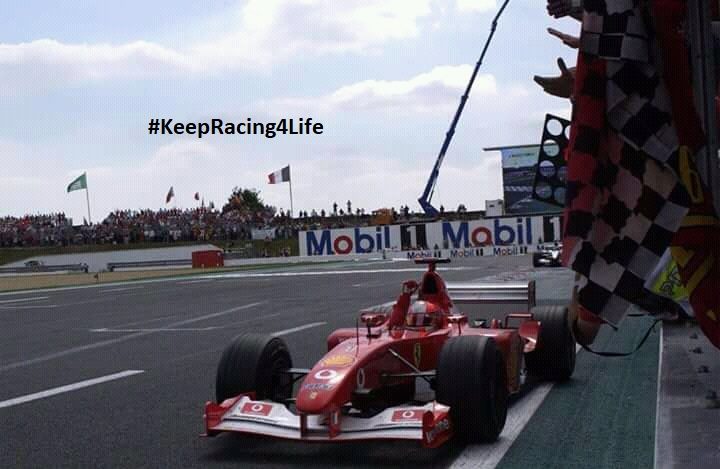 Michael Schumacher Wins The 2002 French GP