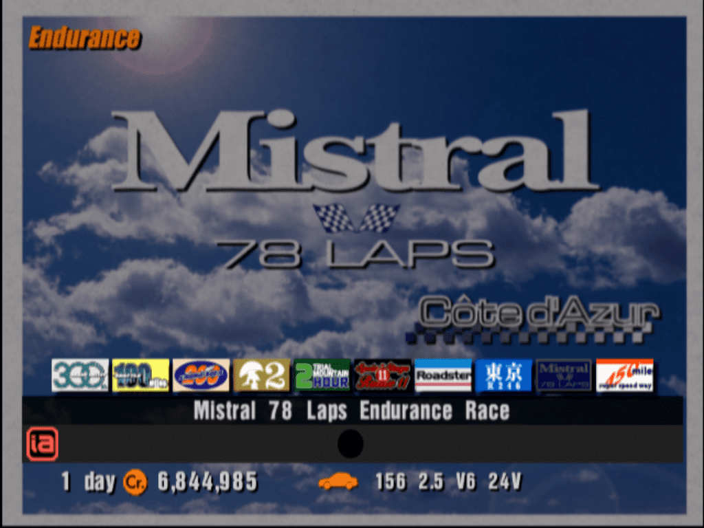 Mistral 78 Laps