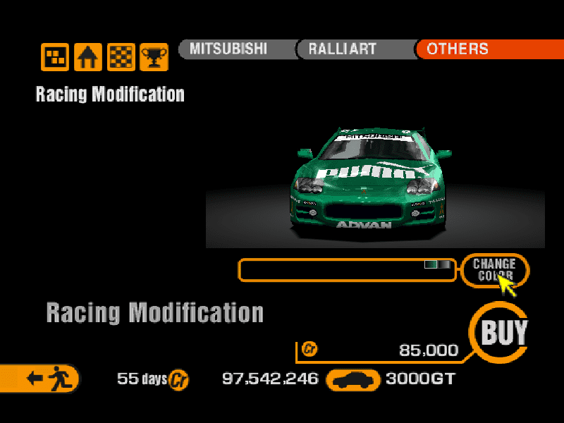 Mitsubishi 3000GT Twin Turbo MR (J) '99