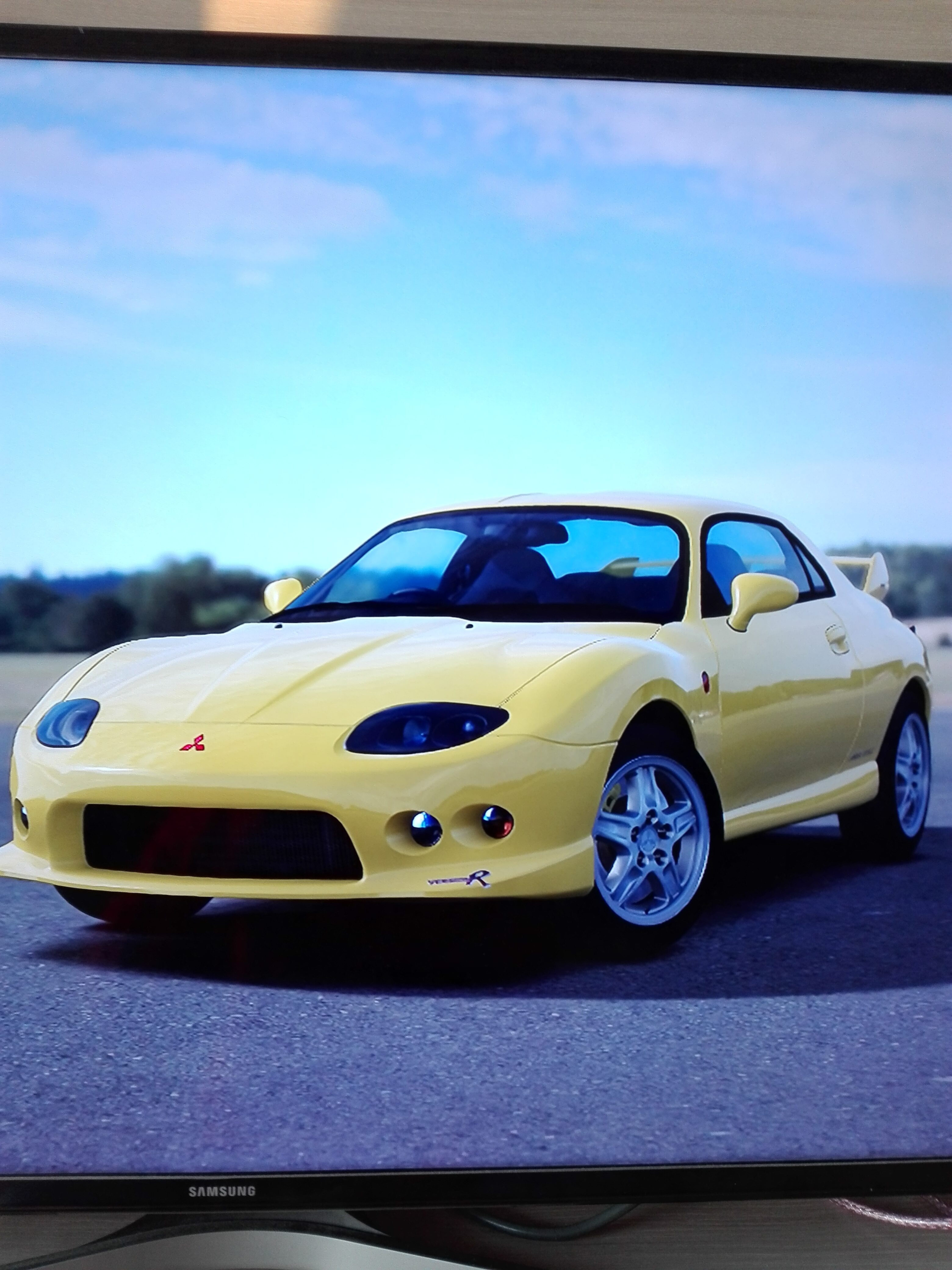 Mitsubishi FTO GP Version R Dandelion Yellow