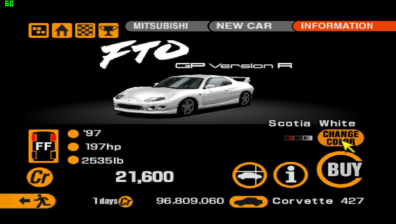Mitsubishi FTO GP Version R