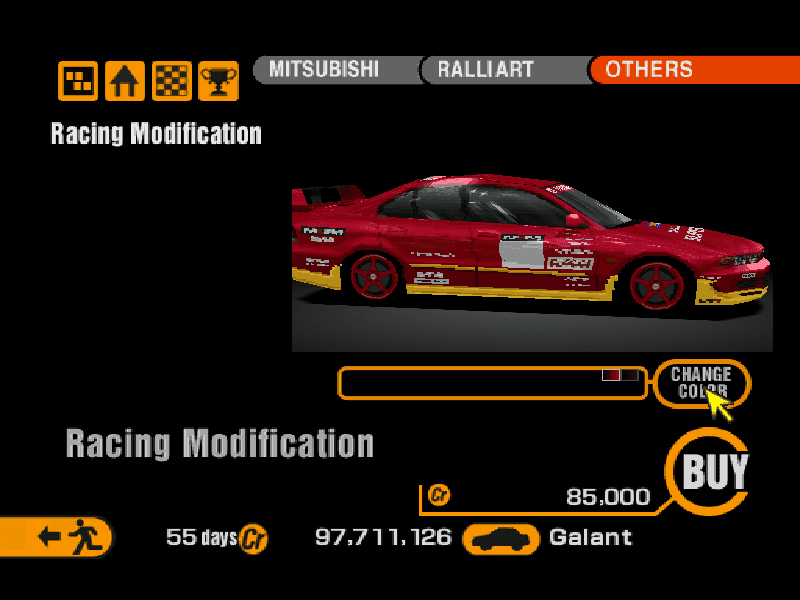 Mitsubishi Galant Super VR4 (J) '98