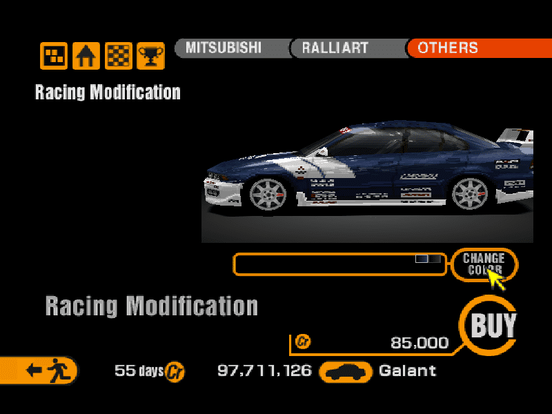 Mitsubishi Galant VR-4 (J) '99
