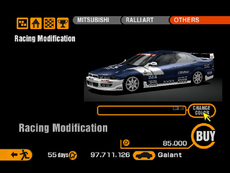 Mitsubishi Galant VR-4 (J) '99