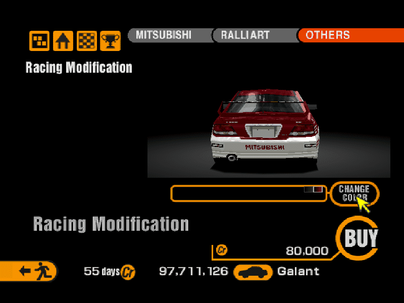 Mitsubishi Galant VR-G (J) '99
