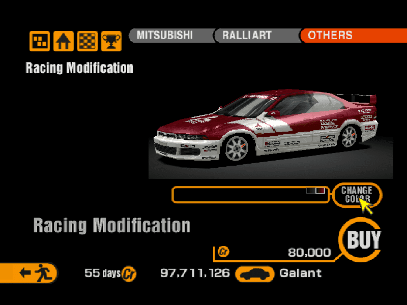 Mitsubishi Galant VR-G (J) '99