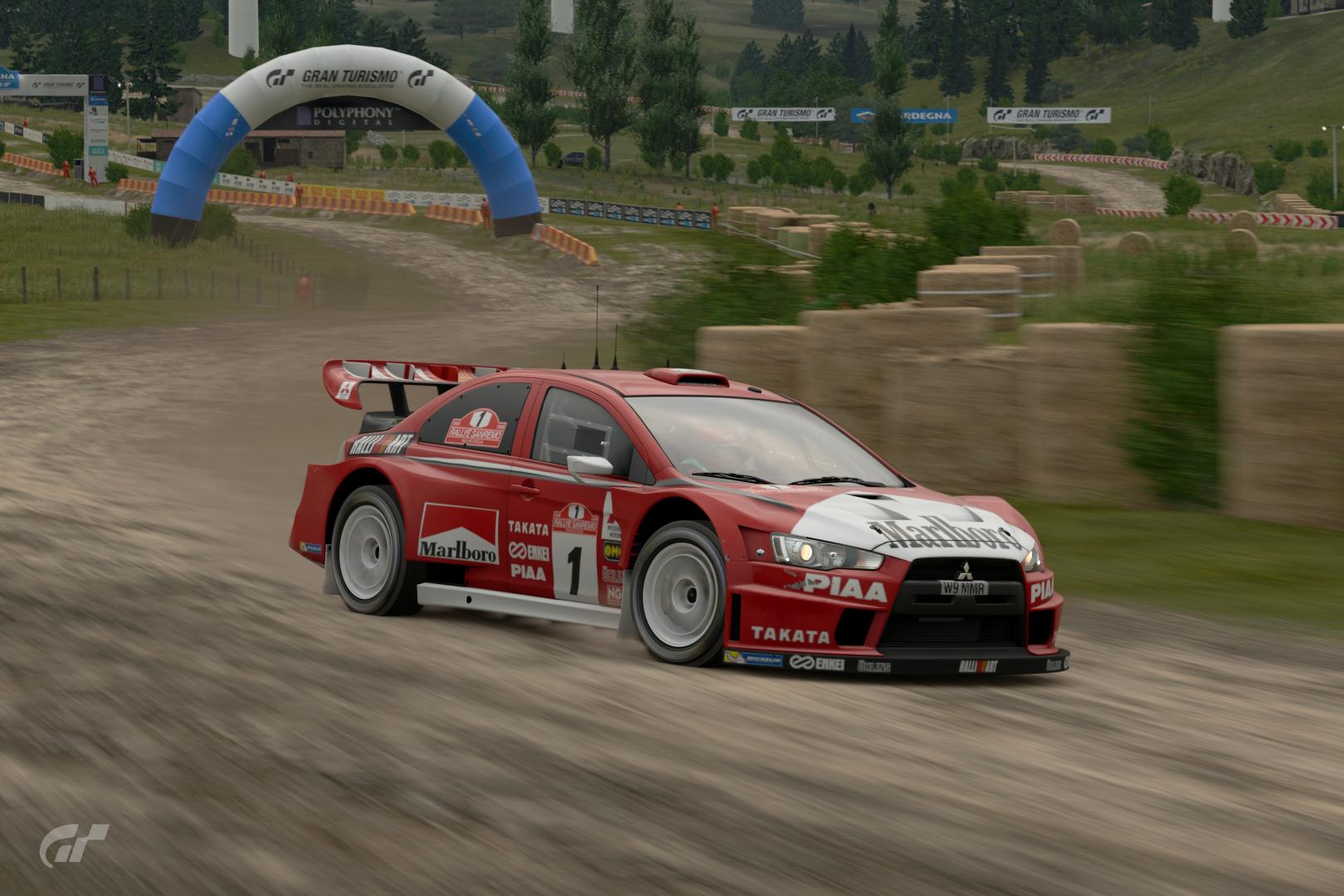 Mitsubishi Lancer Evolution F.E. Gr.B Rally Car