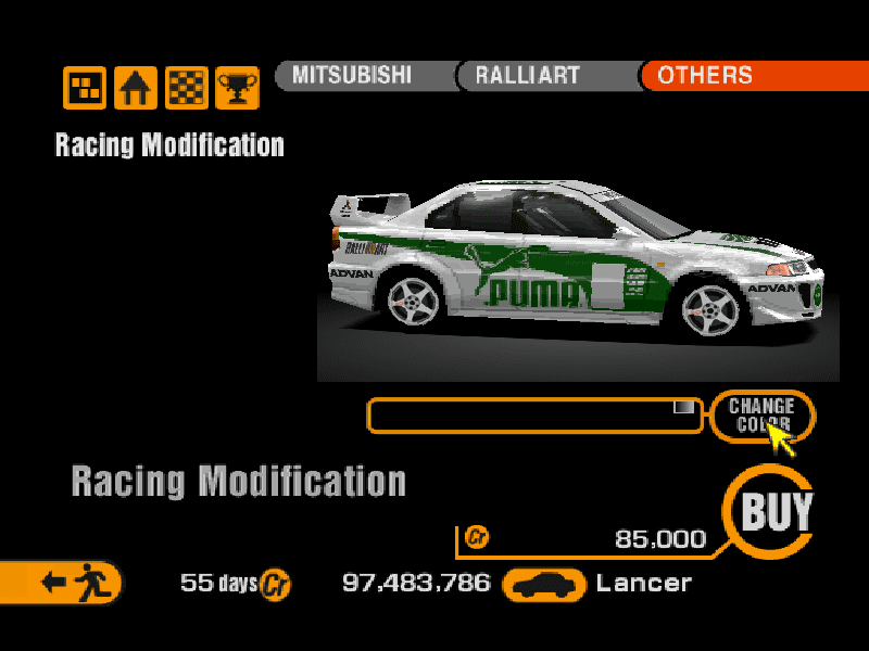 Mitsubishi Lancer Evolution V GSR (J) '98