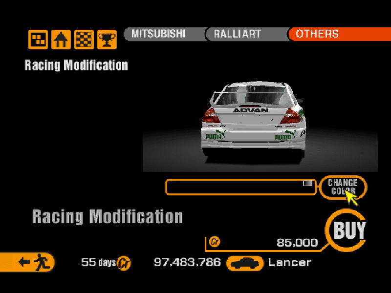 Mitsubishi Lancer Evolution V GSR (J) '98