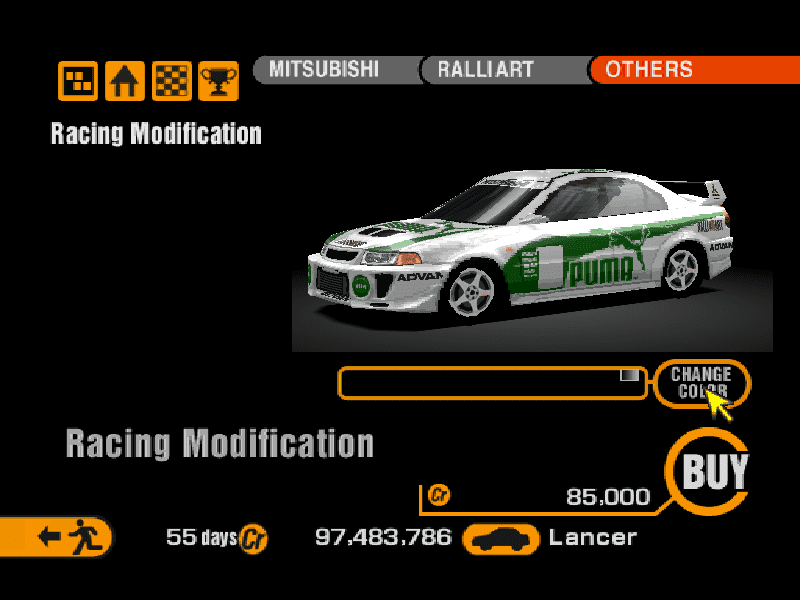 Mitsubishi Lancer Evolution V RS (J) '98