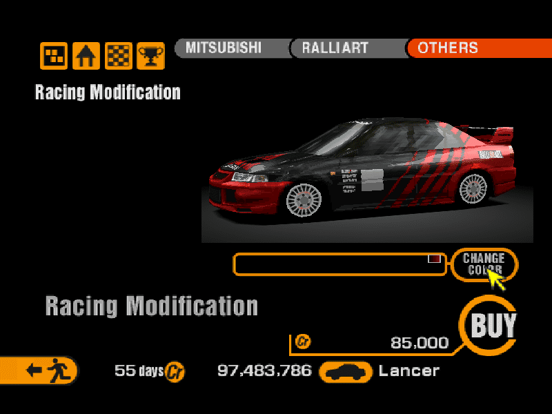 Mitsubishi Lancer Evolution VI GSR (J) '99