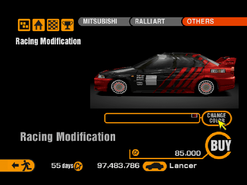 Mitsubishi Lancer Evolution VI RS (J) '99