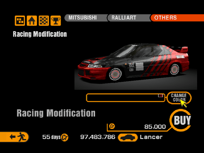 Mitsubishi Lancer Evolution VI RS (J) '99