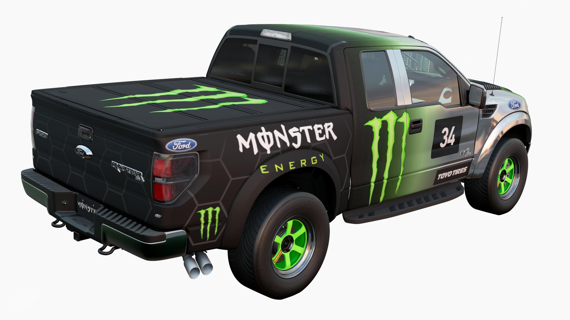 Monster Truck Rear