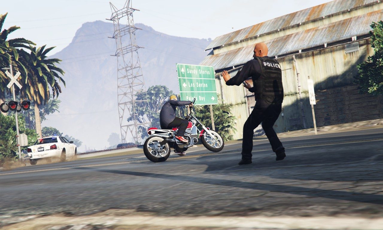 Murph gets into another level of trouble with the police (AKA An SPD sneak on the Pegassi Esskey) 14