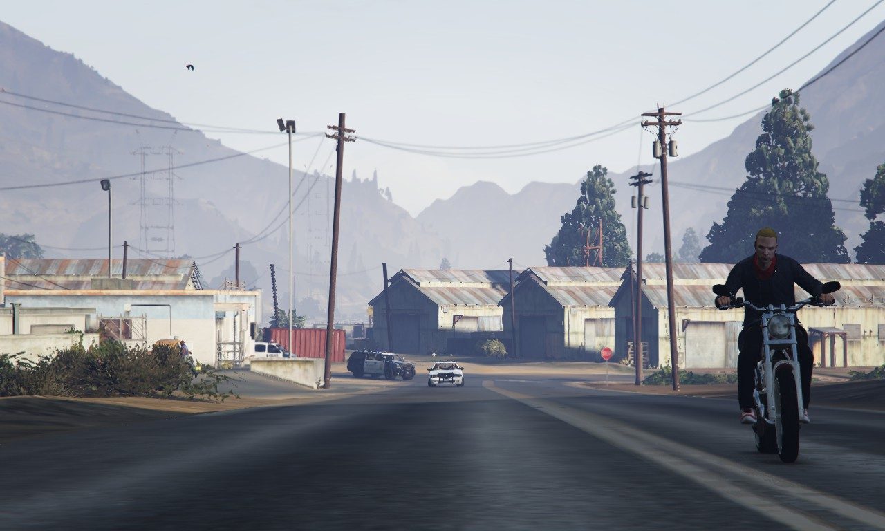 Murph gets into another level of trouble with the police (AKA An SPD sneak on the Pegassi Esskey) 16
