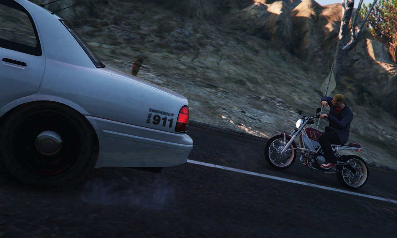 Murph gets into another level of trouble with the police (AKA An SPD sneak on the Pegassi Esskey) 5