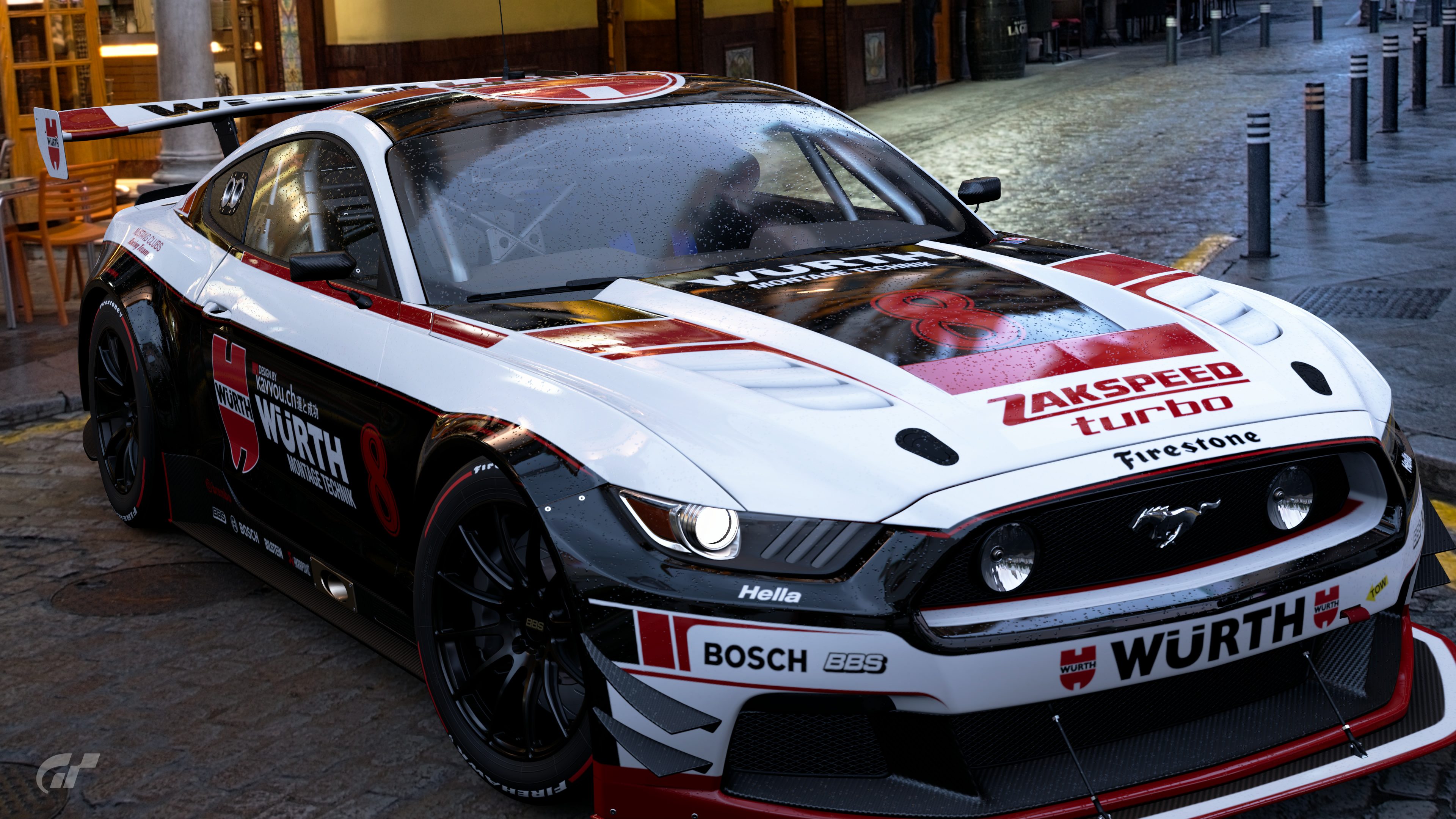 Mustang GT3 Gr.5 Würth Design