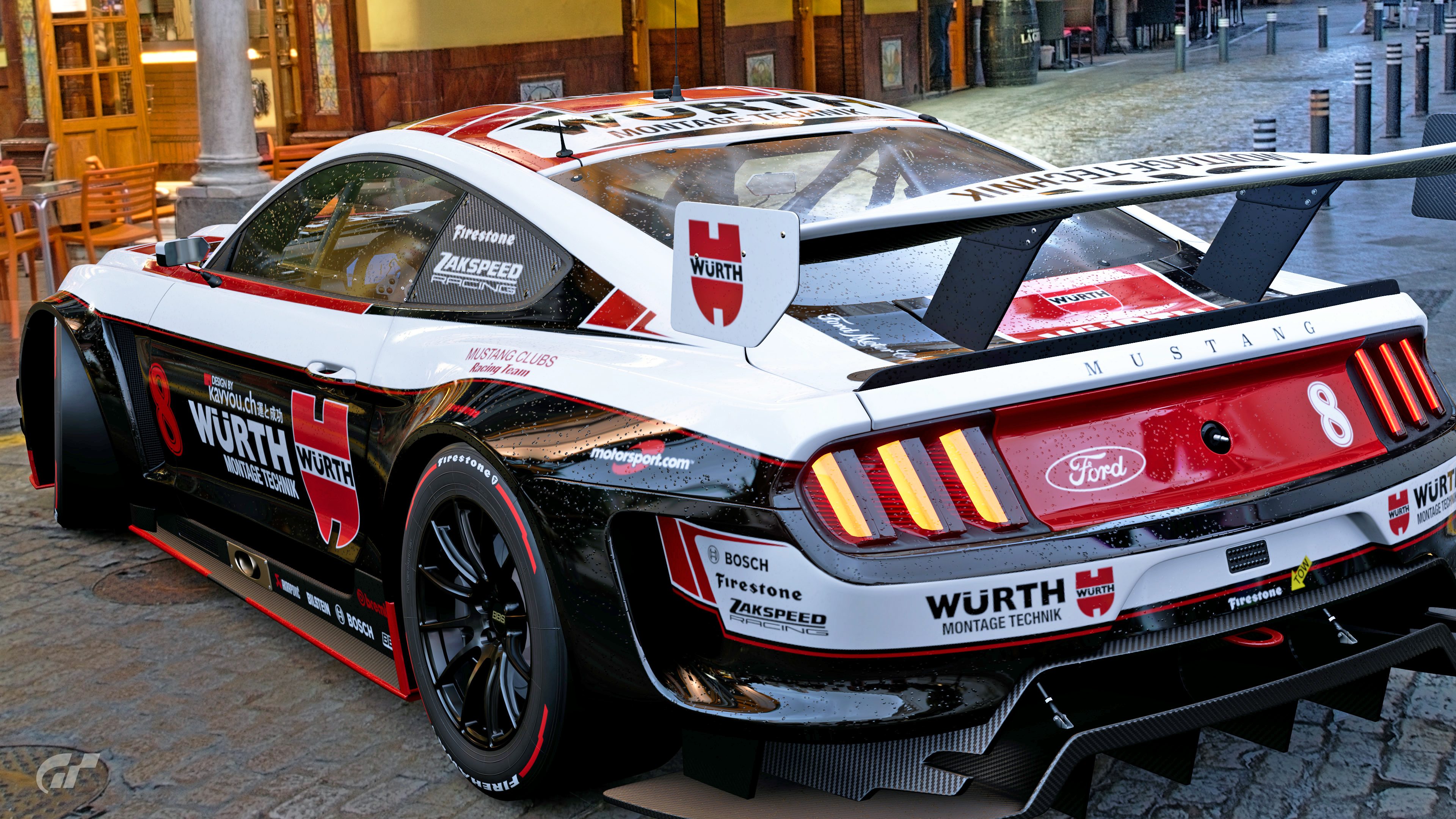 Mustang GT3 Gr.5 Würth Design