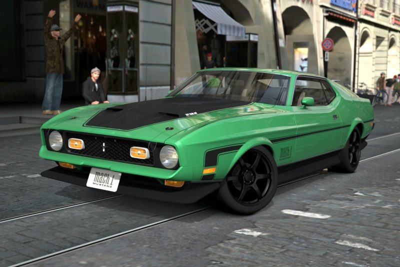 Mustang Mach 1 - Bern Marktgasse.jpg