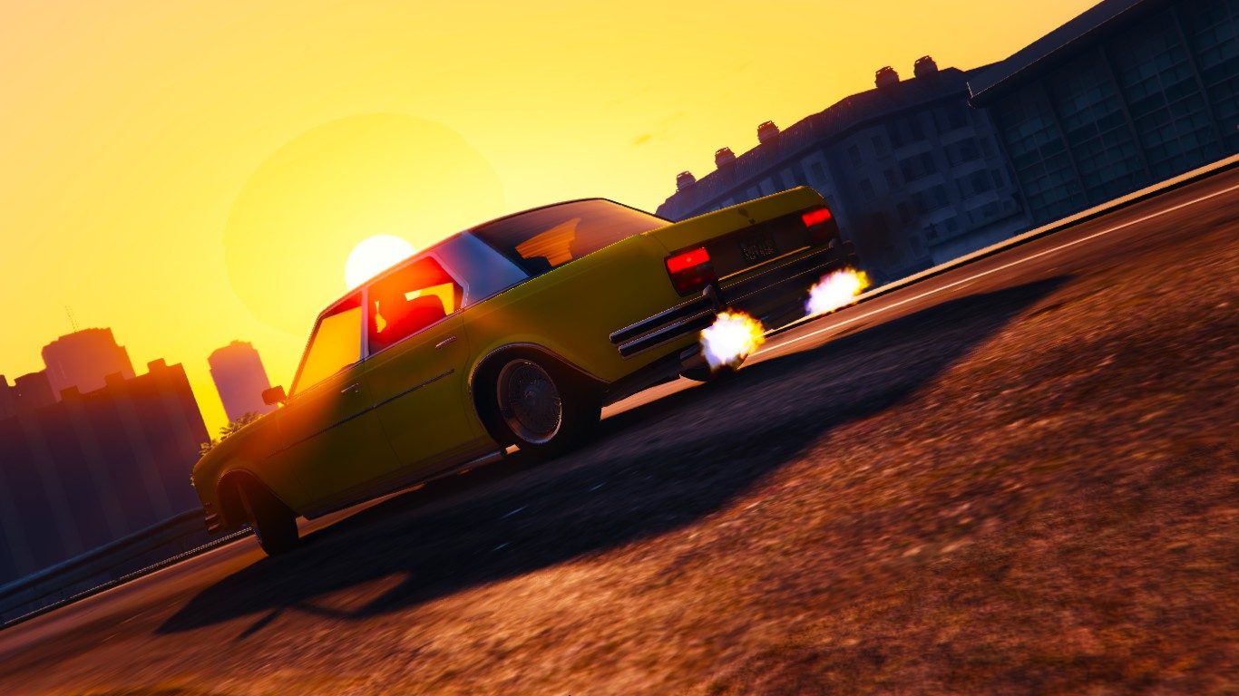 My crew car's last hurrah in Construction Yellow 2